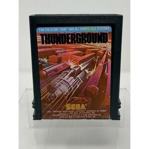 Thunderground Atari 2600 Sega 1983 Cartridge Only Tested